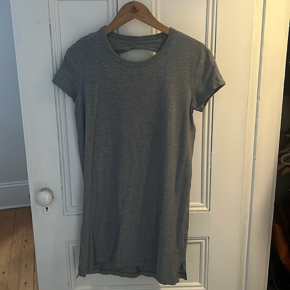 Lululemon shirt dress, grey 6